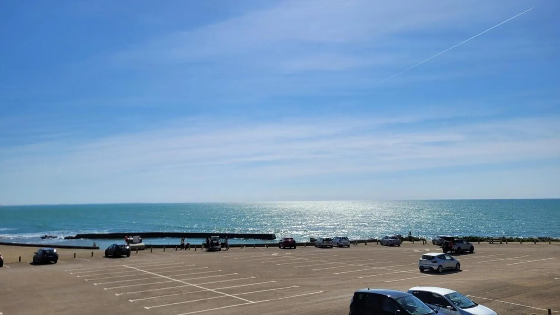 Tipoz'Immo-Le Grand Grand 210 -View And Direct Access To The Sea-Pets Accep Lejlighed Pouldreuzic Frankrig