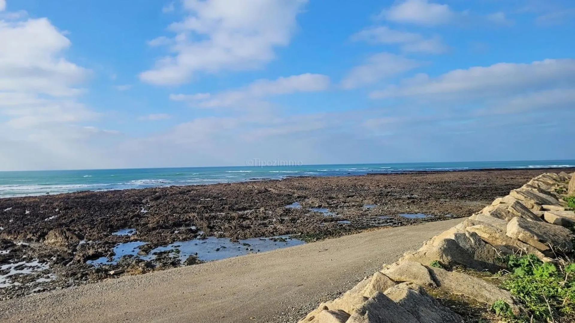 Tipoz'Immo-Le Grand Grand 210 -View And Direct Access To The Sea-Pets Accep Lejlighed Pouldreuzic