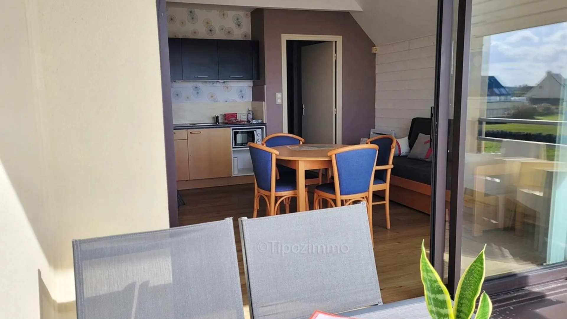 Tipoz'Immo-Le Grand Grand 210 -View And Direct Access To The Sea-Pets Accep Lejlighed Pouldreuzic